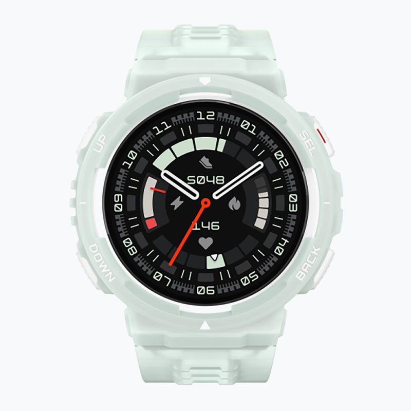Amazfit Active Edge mint green watch
