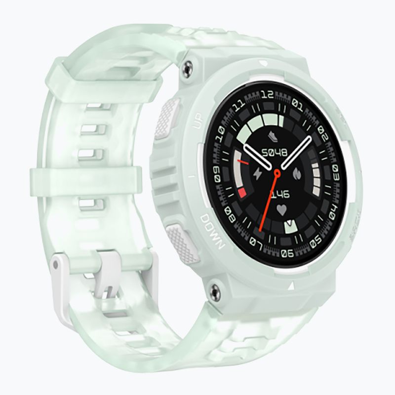 Amazfit Active Edge mint green watch 2