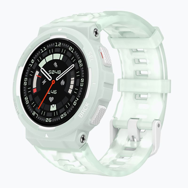 Amazfit Active Edge mint green watch 3