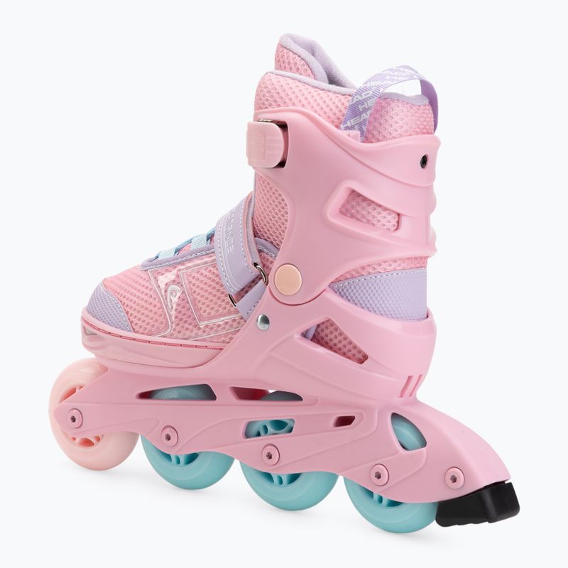 Children's inline skates Head K1 pink 3