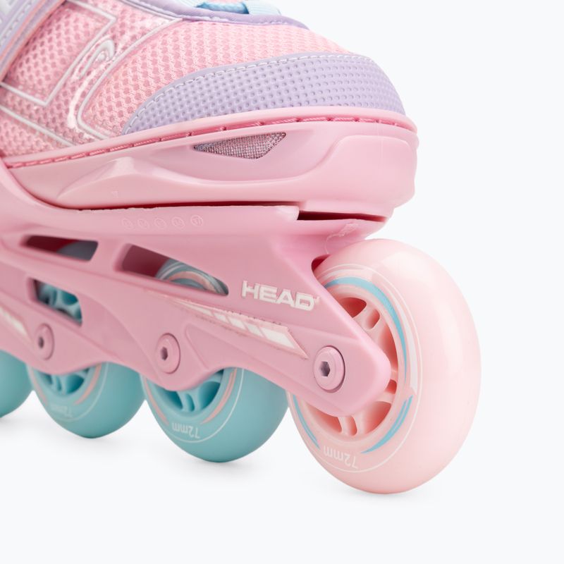 Children's inline skates Head K1 pink 9