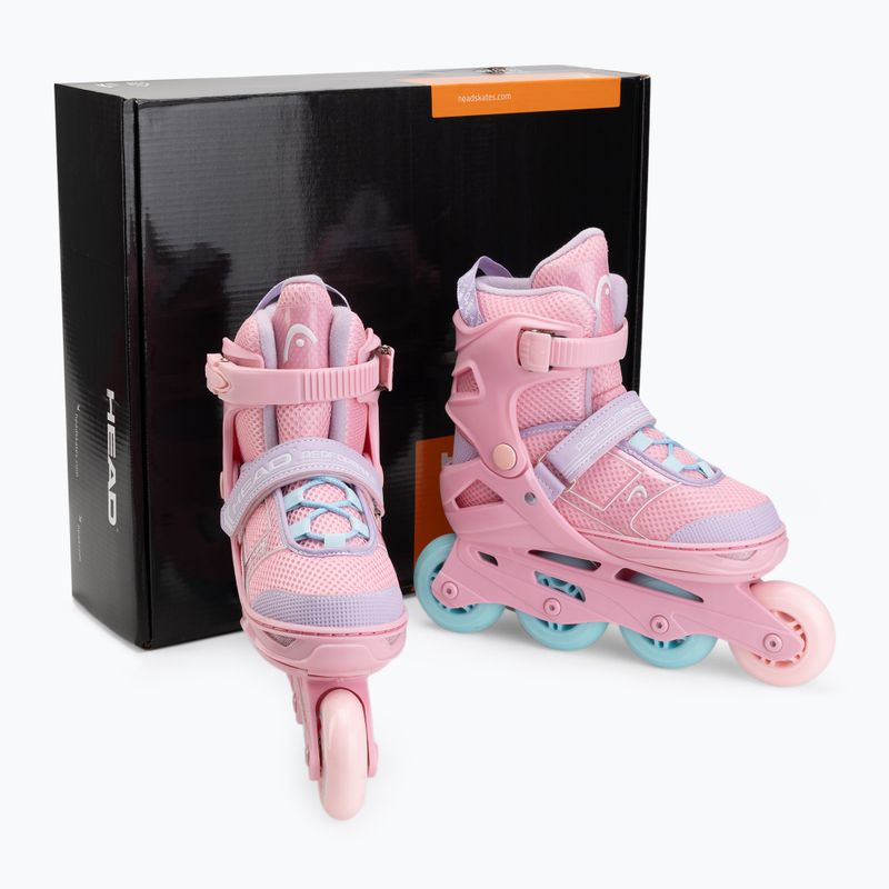 Children's inline skates Head K1 pink 13