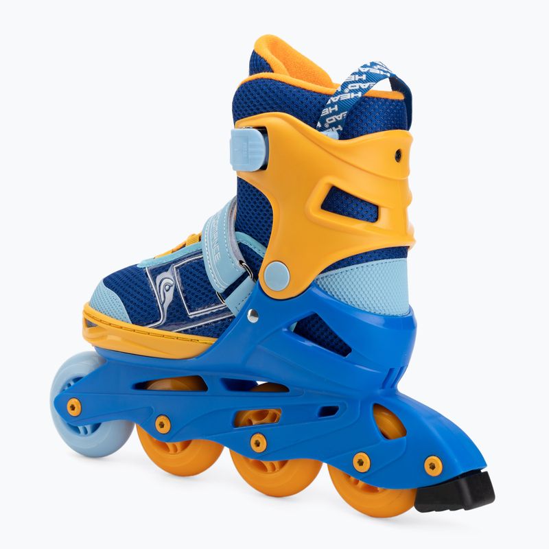 Children's inline skates Head K1 blue 3