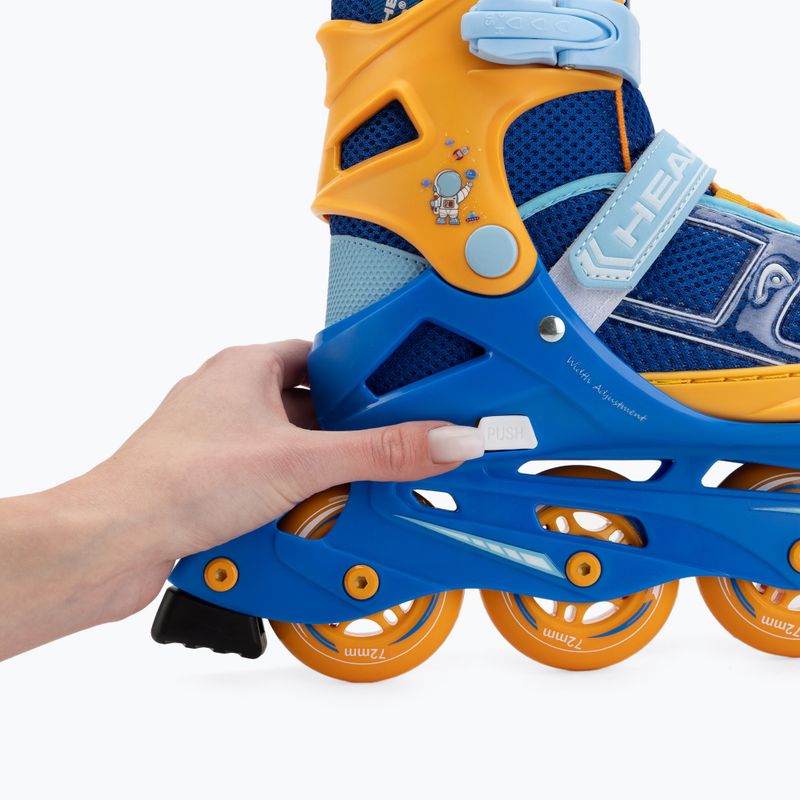 Children's inline skates Head K1 blue 11