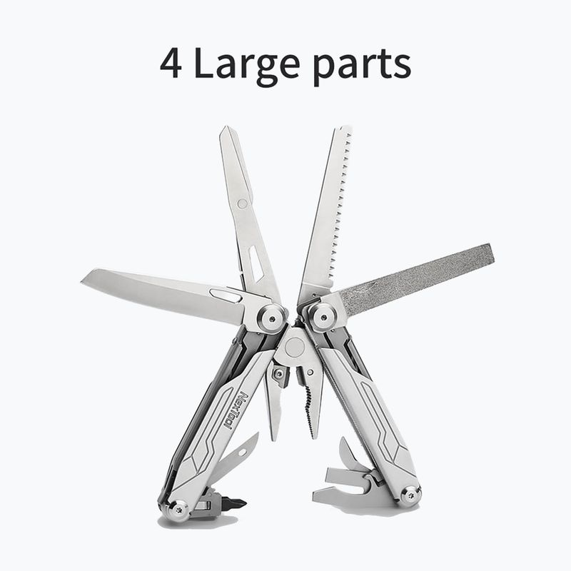 Multitool Nextool Flagship Captain Multi Tool silver 2