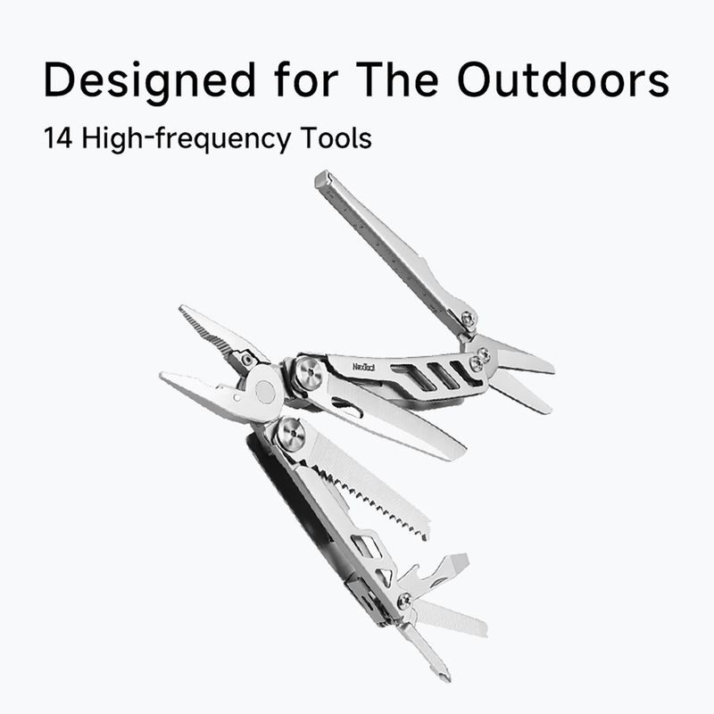 Multitool Nextool Flagship Max F30 Multi Tool silver 2