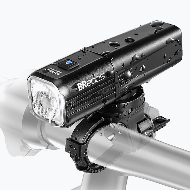 Towild BR800S black front bike light 6