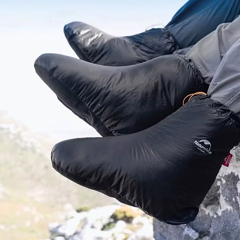 Insulated ankle boots Naturehike Duck Down black 2