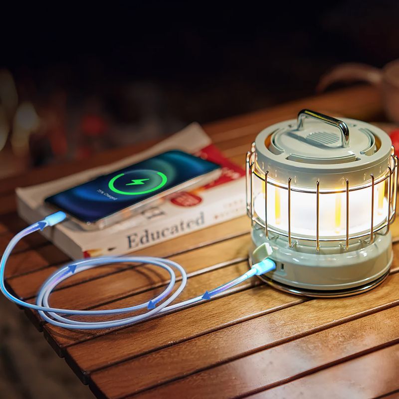 Camping lamp FLEXTAIL Villa 2 green 4