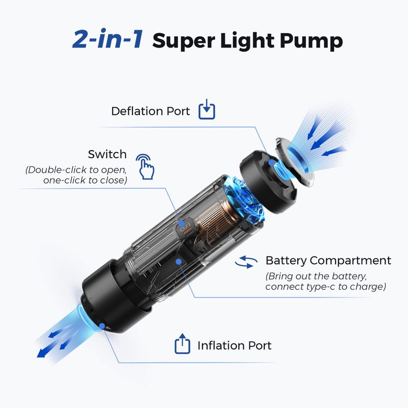 Flextail Zero Pump black 9