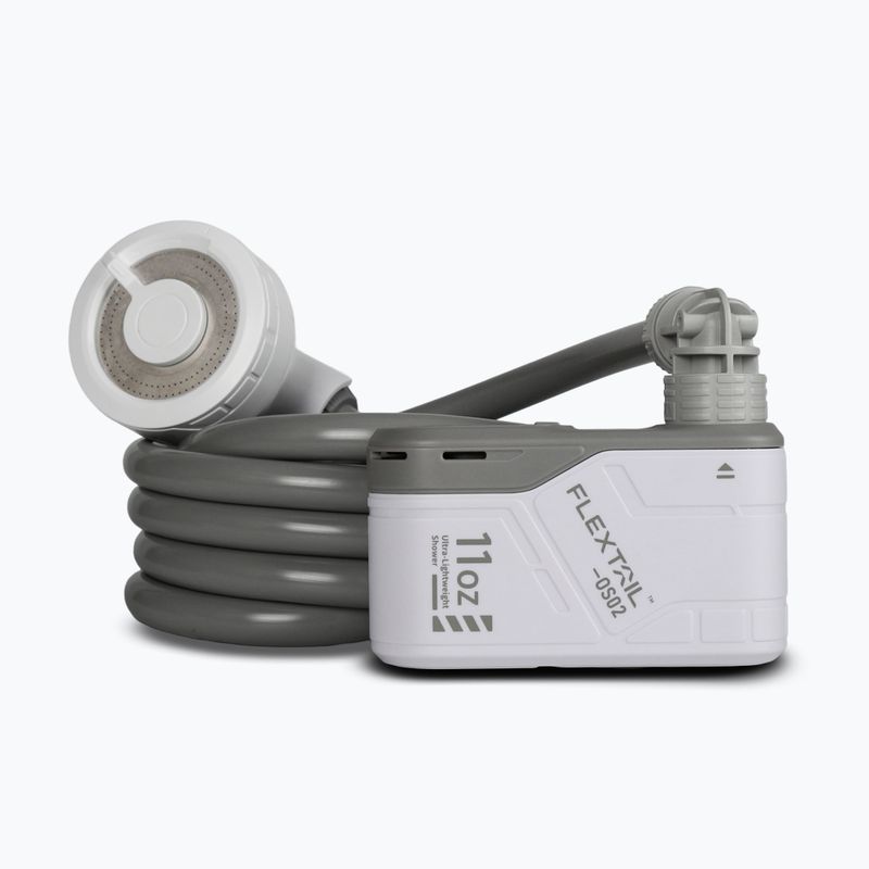 Travel shower Flextail Max white 2
