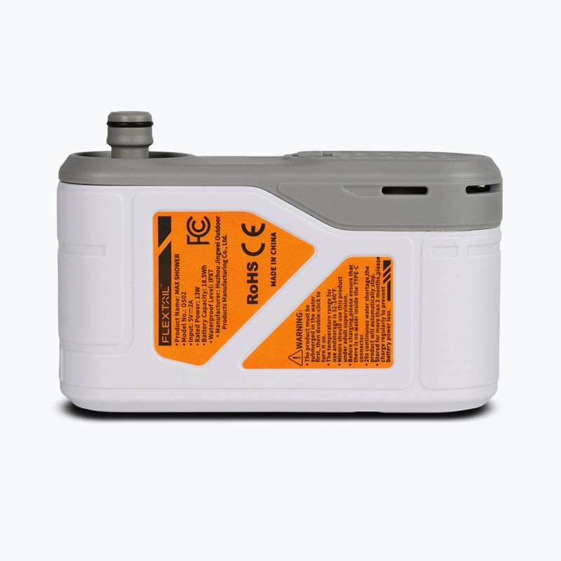 Travel shower Flextail Max white 4