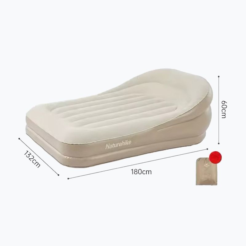 Inflatable sofa Naturehike Lanyue Double beige 2