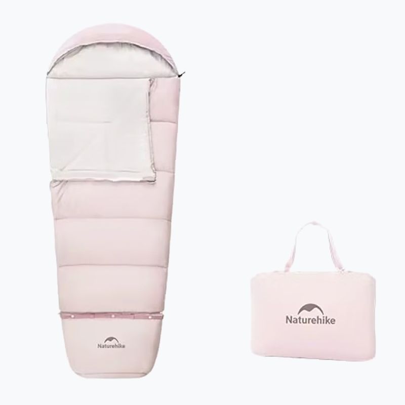 Children's sleeping bag Naturehike Cotton C300 pink 2
