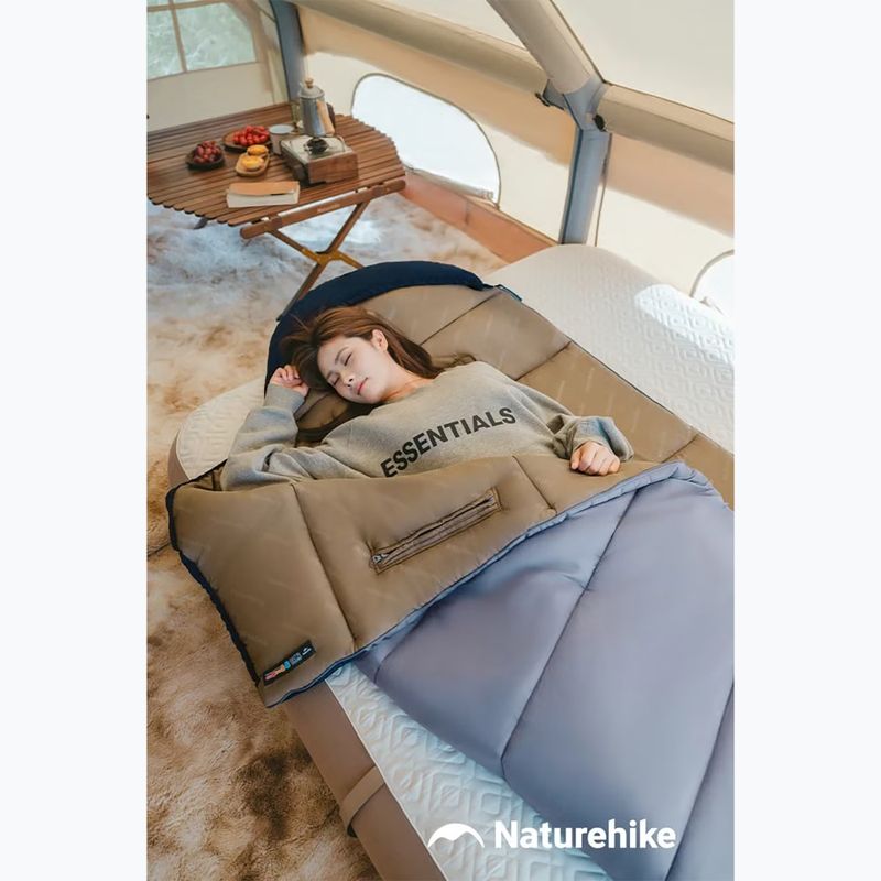 Sleeping bag Naturehike U250 Sunny Day Left navy blue 4