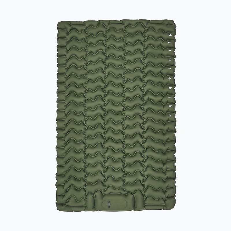 Inflatable mattress Naturehike Double FC01 army green 2