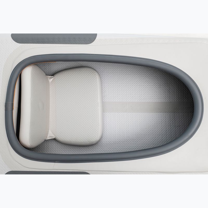 1-person inflatable kayak Sun Reflections Full DS light grey/black 8