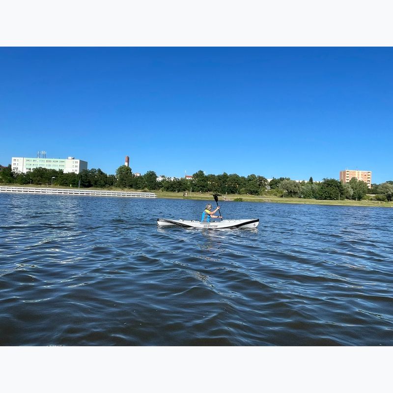 1-person inflatable kayak Sun Reflections Full DS light grey/black 19