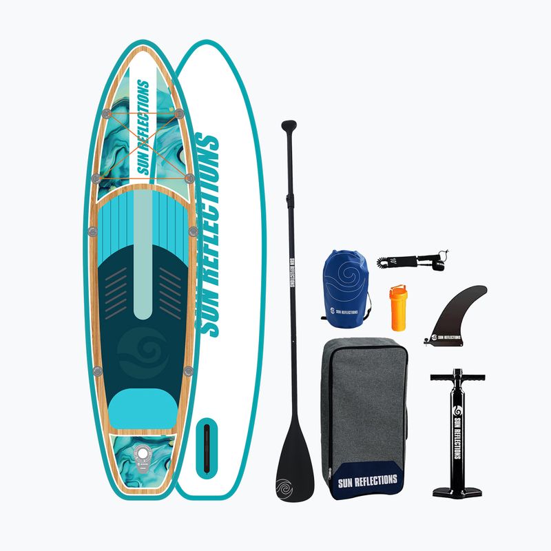 SUP board Sun Reflections S Minicombo 9'4" ocean mirage