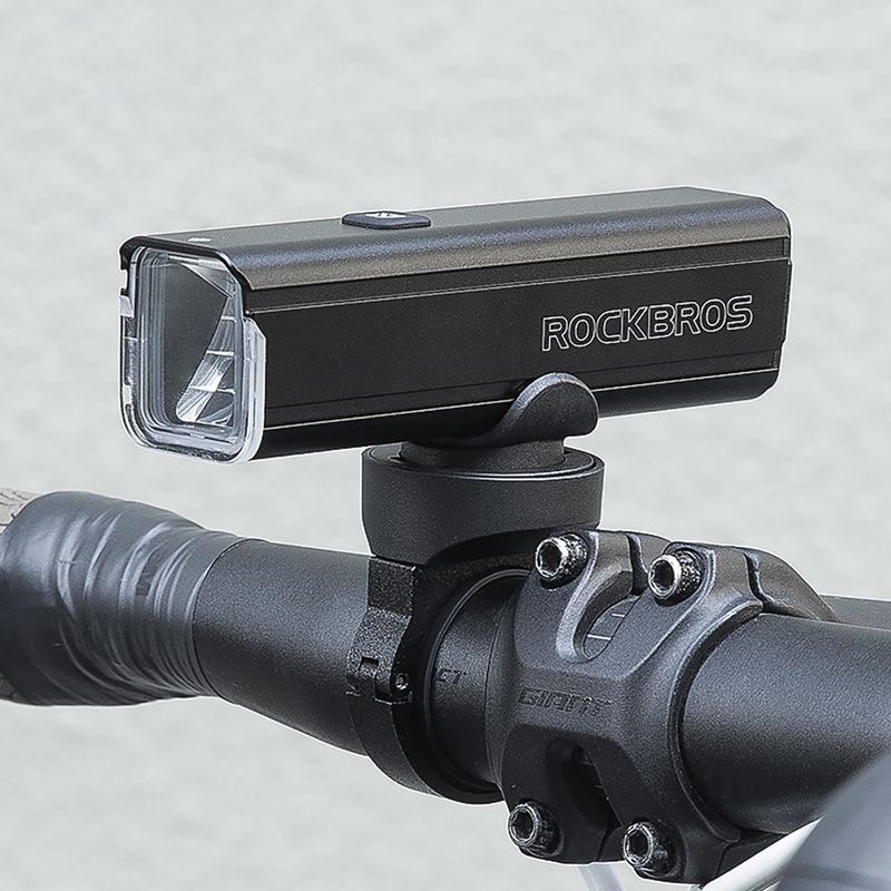 Front bike light Rockbros 24610002001 Front Light 1000 Lumen black 8