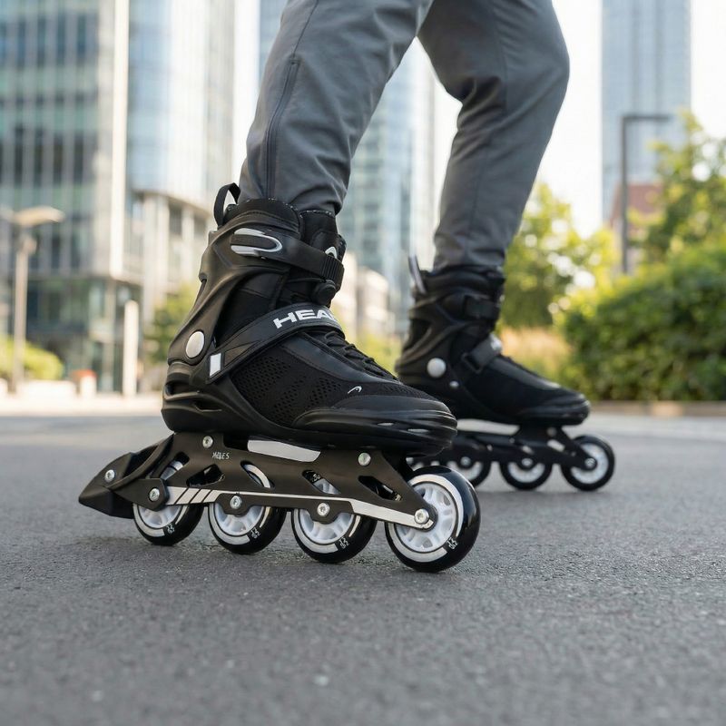 Men's rollerblades HEAD Essence 84 black 3