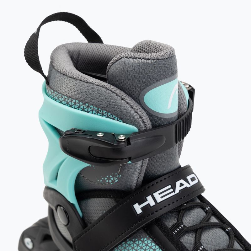 Children's inline skates HEAD Galaxy 2in1 turquoise 13