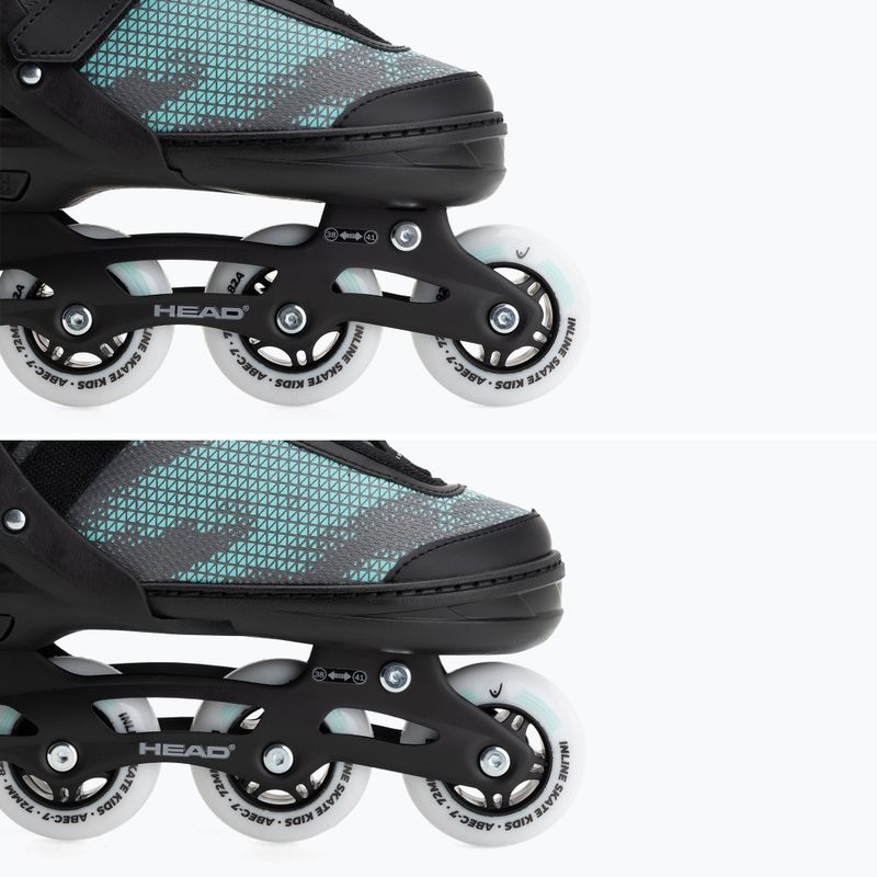 Children's inline skates HEAD Galaxy 2in1 turquoise 17