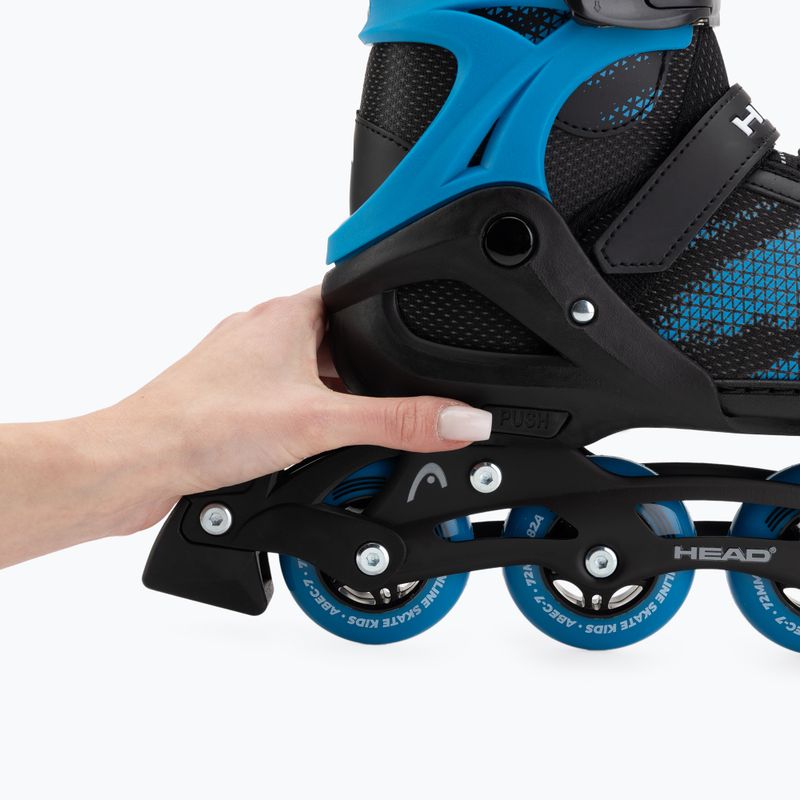 Children's inline skates HEAD Galaxy 2in1 blue 18