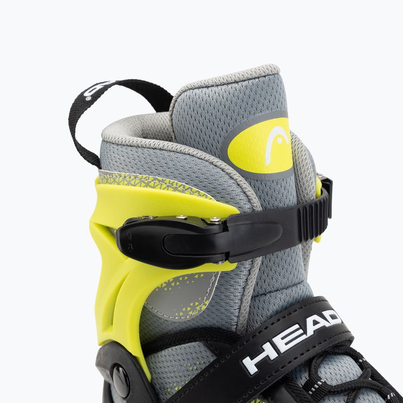 Children's inline skates HEAD Galaxy 2in1 yellow 14