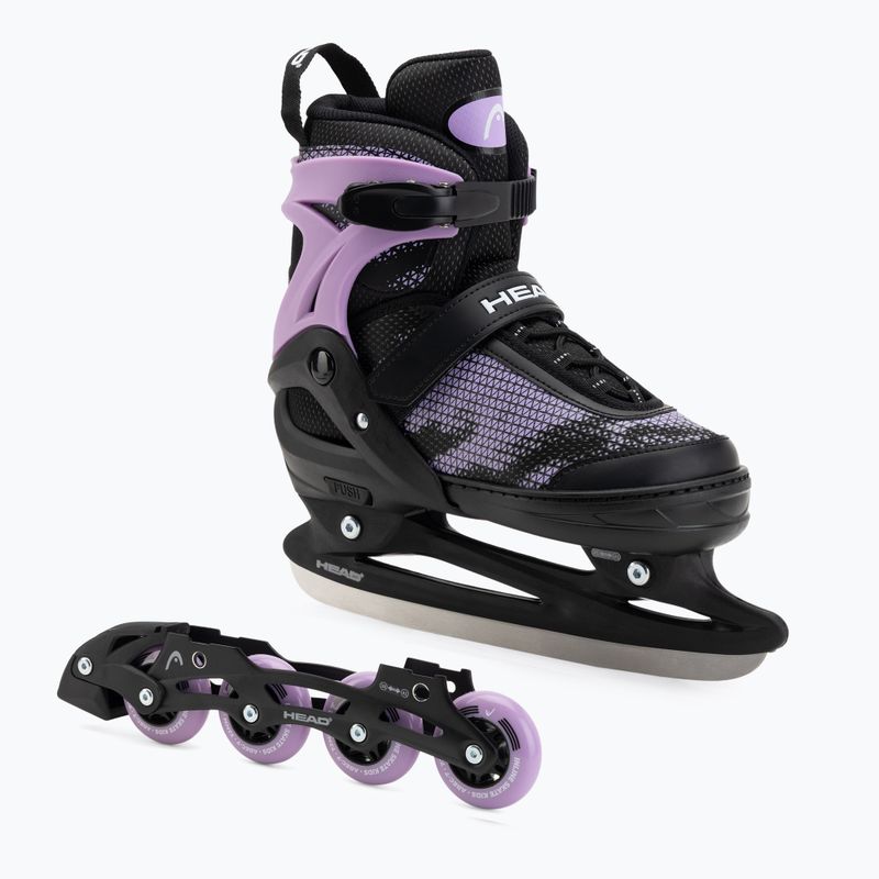Children's inline skates HEAD Galaxy 2in1 purple 2