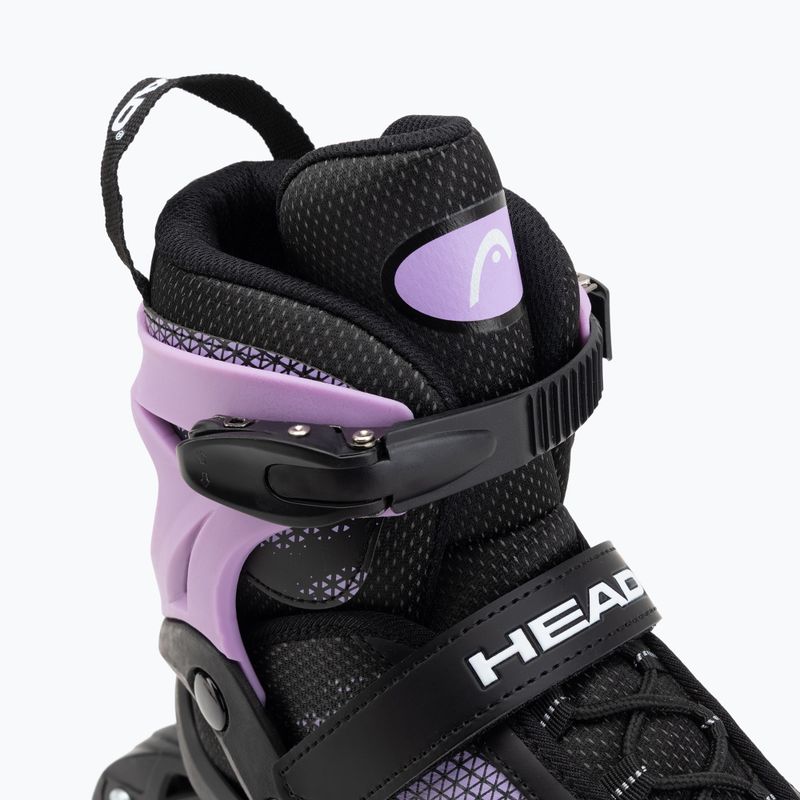 Children's inline skates HEAD Galaxy 2in1 purple 14