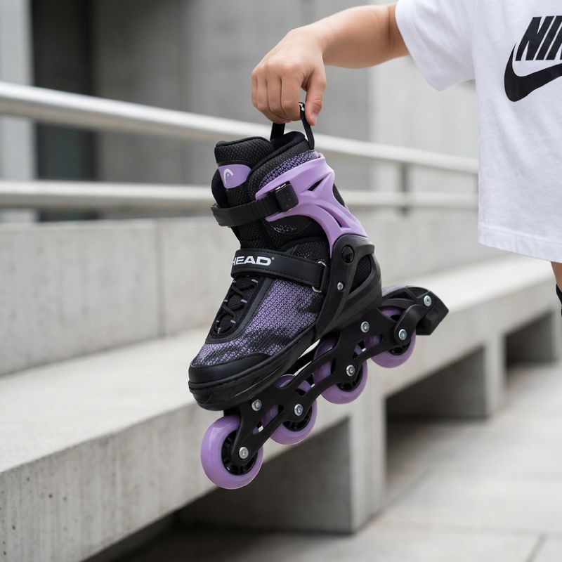 Children's inline skates HEAD Galaxy 2in1 purple 5