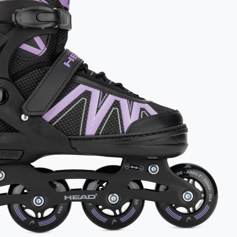 Children's inline skates HEAD Climb purple 17