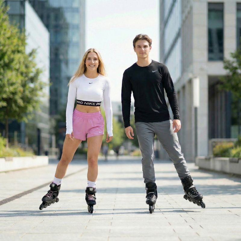 Men's rollerblades HEAD Amaze X black 6