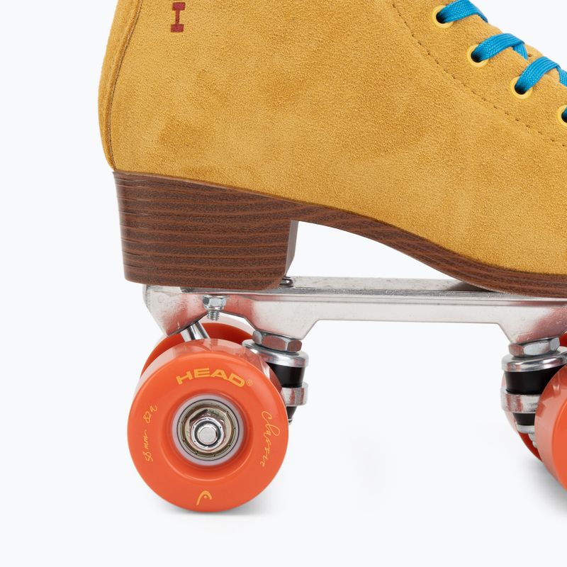 Women's roller skates HEAD Advance yellow 9