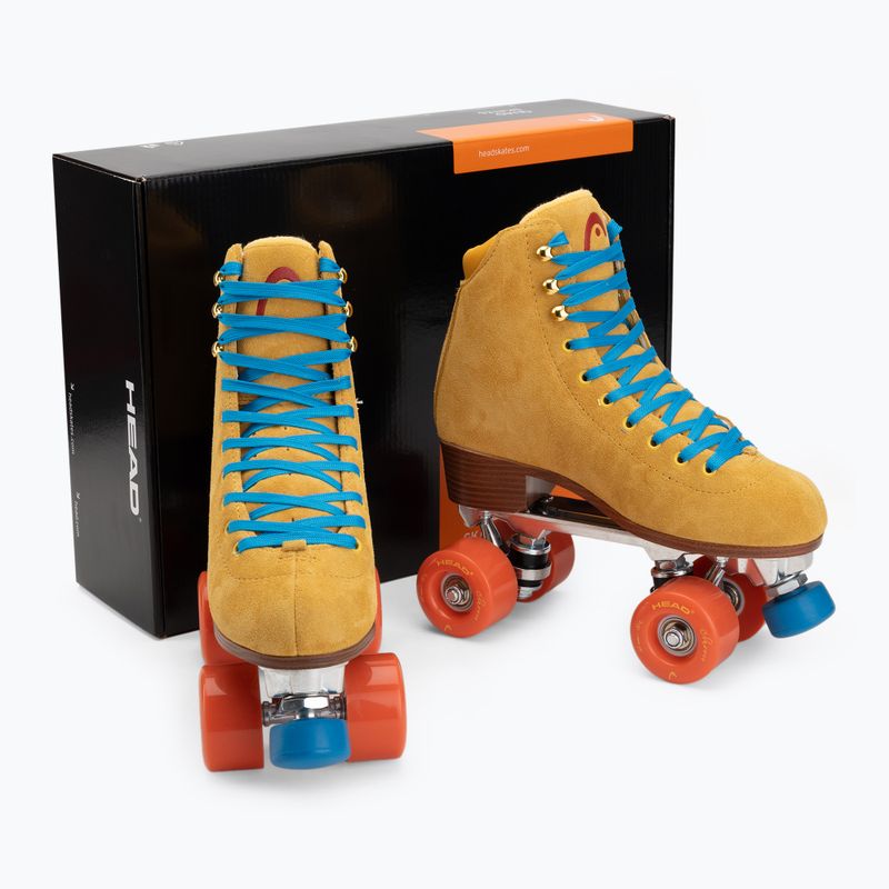 Women's roller skates HEAD Advance yellow 11