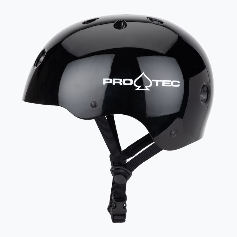 Pro-Tec Classic Certified helmet gloss black 3
