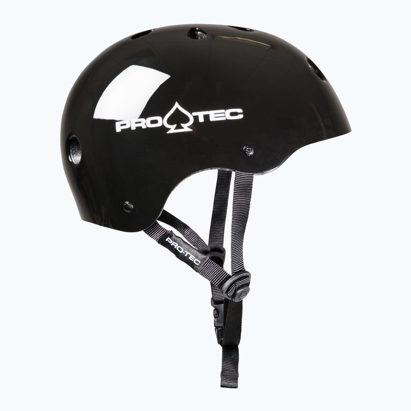 Pro-Tec Classic Certified helmet gloss black 2