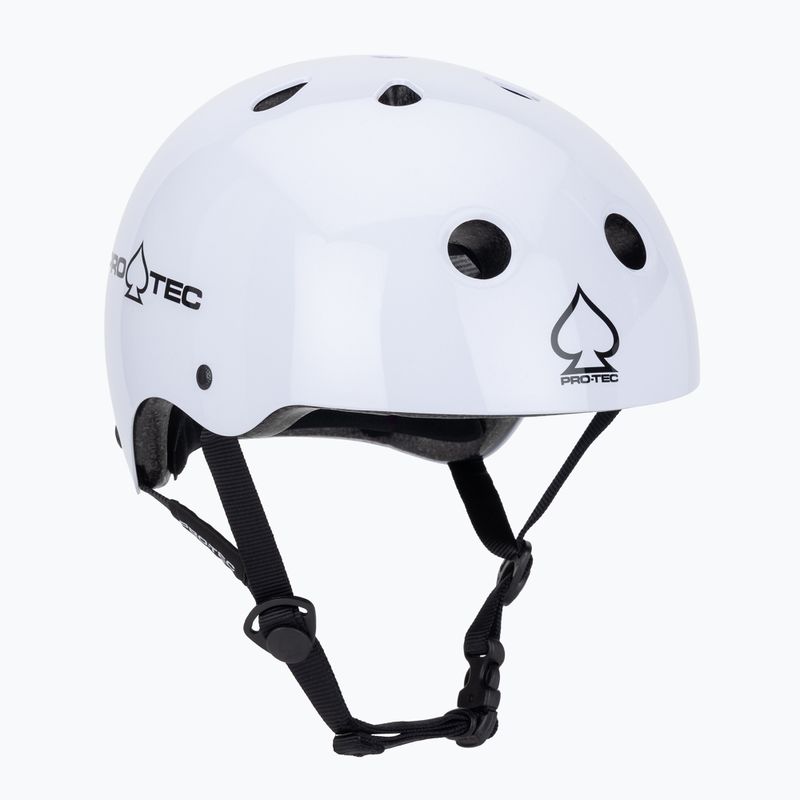 Pro-Tec Classic Certified helmet gloss white