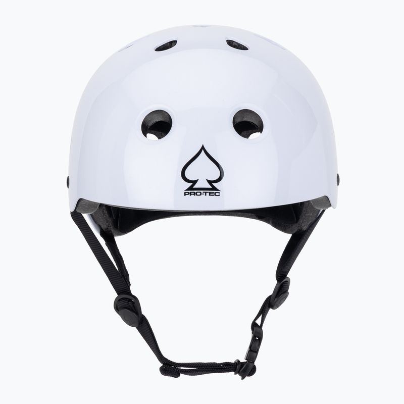 Pro-Tec Classic Certified helmet gloss white 2
