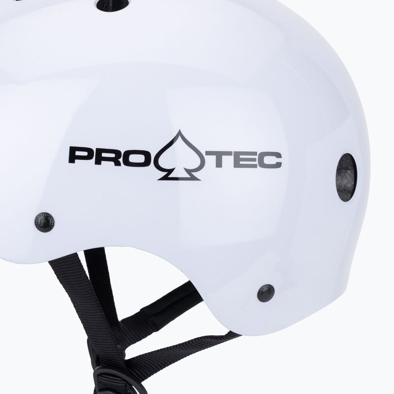 Pro-Tec Classic Certified helmet gloss white 7