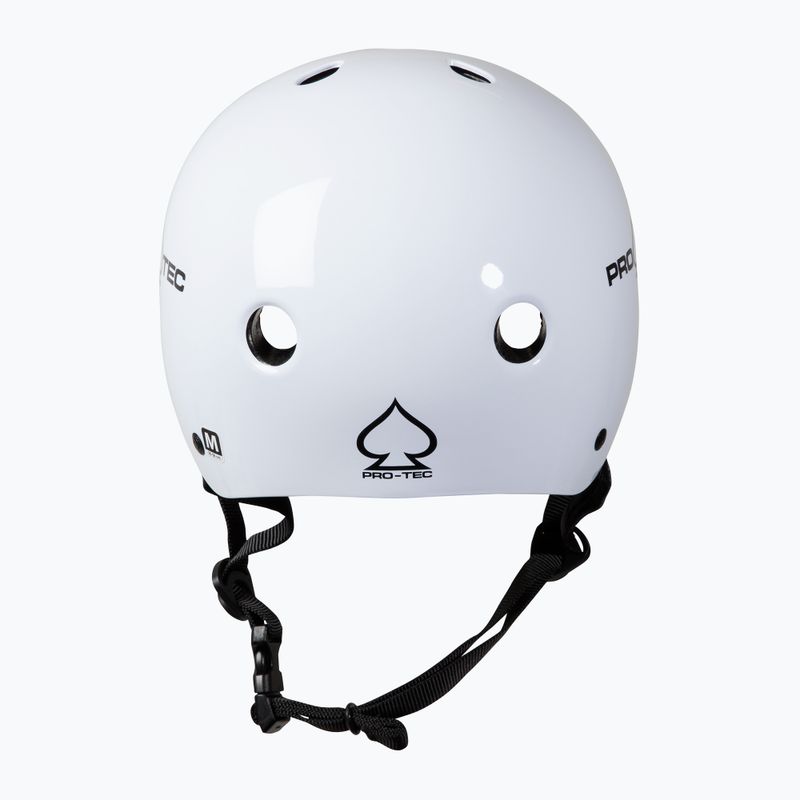 Pro-Tec Classic Certified helmet gloss white 3