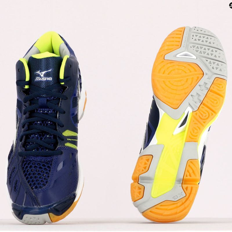 Mizuno Wave Tornado X Mid volleyball shoes blue V1GA161771 9