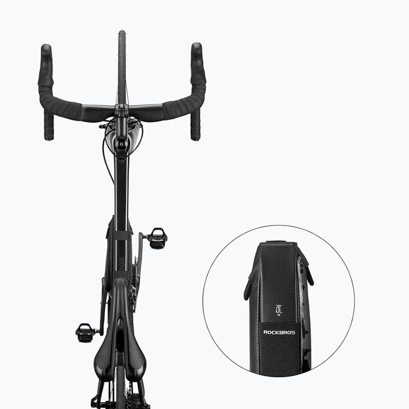 Rockbros B39-2 1.5 l black bicycle frame bag 9