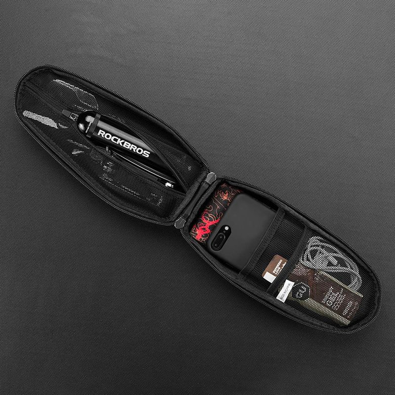 Bicycle frame bag Rockbros B60 1,1 l black 7