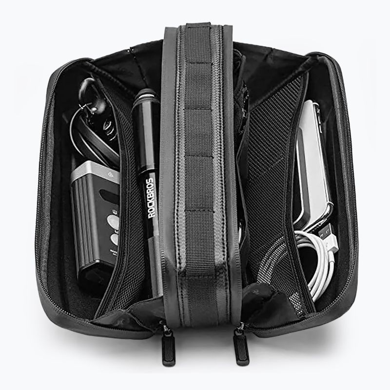 Rockbros B67 2.5 litre frame bike bag black 2