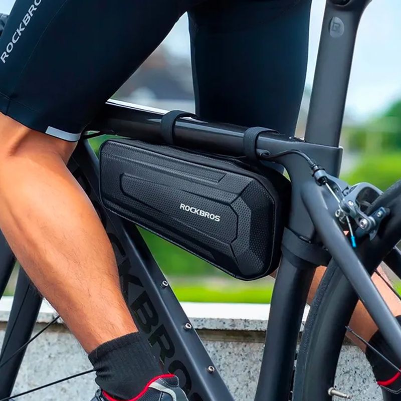 Rockbros B67 2.5 litre frame bike bag black 4