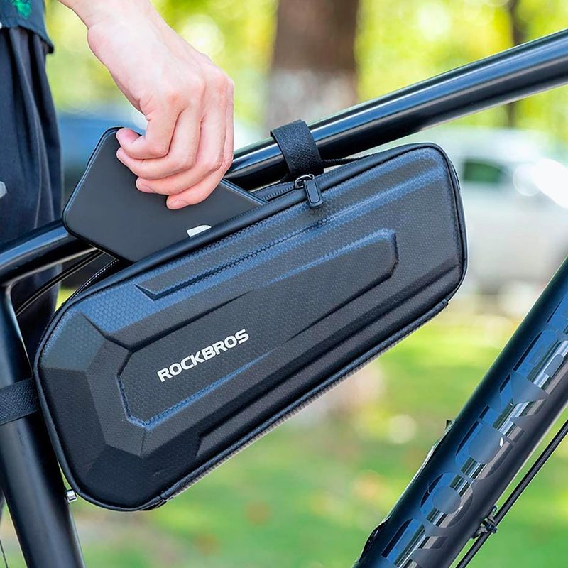 Rockbros B66 1.5 litre bike frame bag black 4