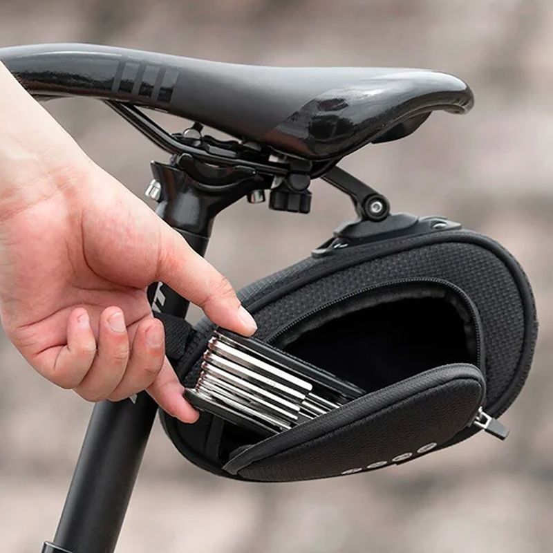 Bike bag under saddle Rockbros C40 1.2 l black 9