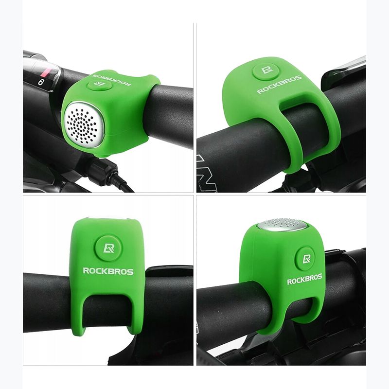 Bicycle bell Rockbros CB1709 green 4